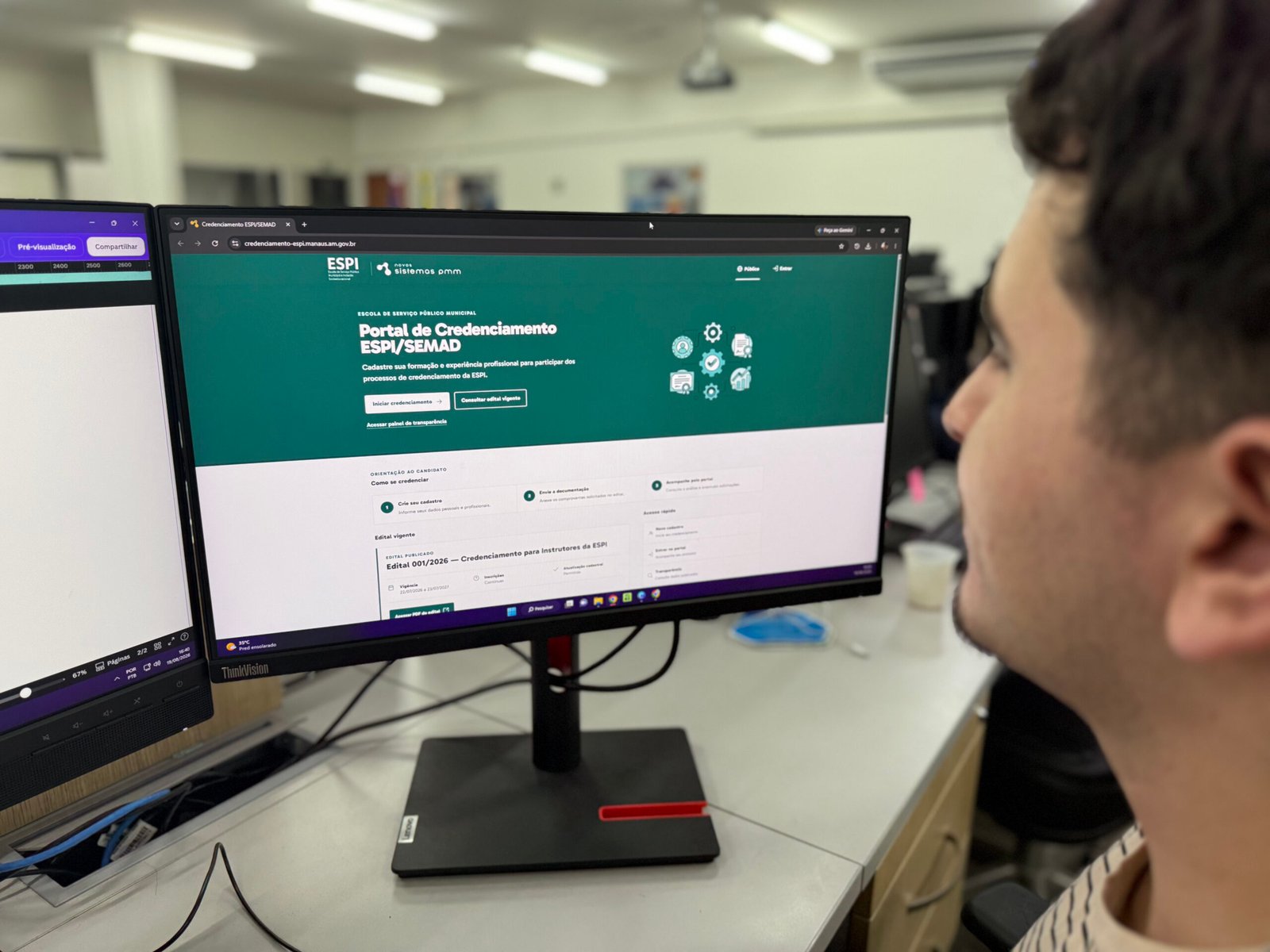 Espi/Semad moderniza credenciamento com novo sistema on-line