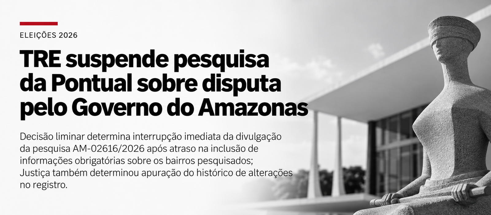 Pesquisa da Pontual é suspensa após atraso em dados obrigatórios