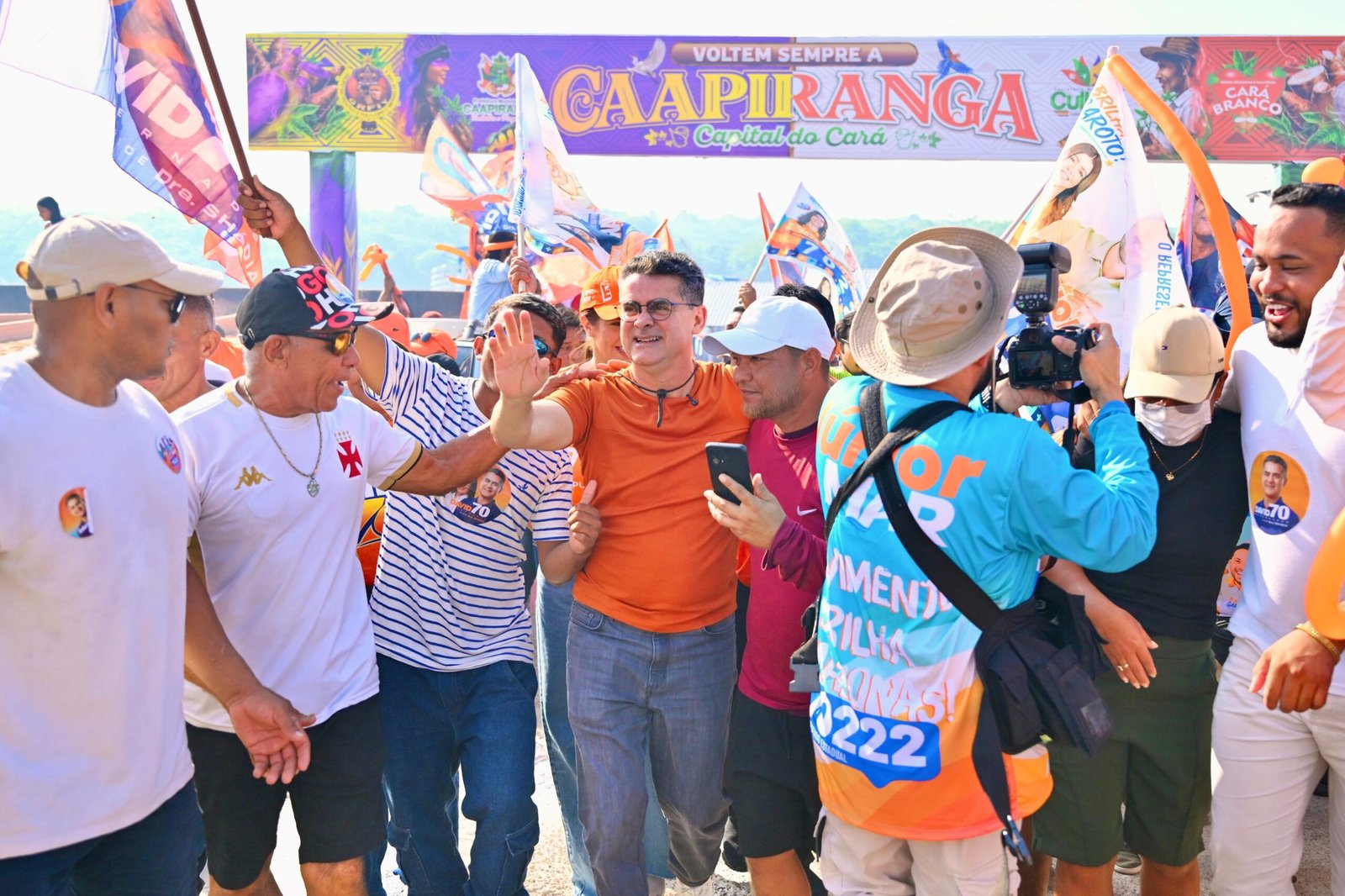 Caravana do 70 leva propostas de David Almeida a Caapiranga | Amazonas