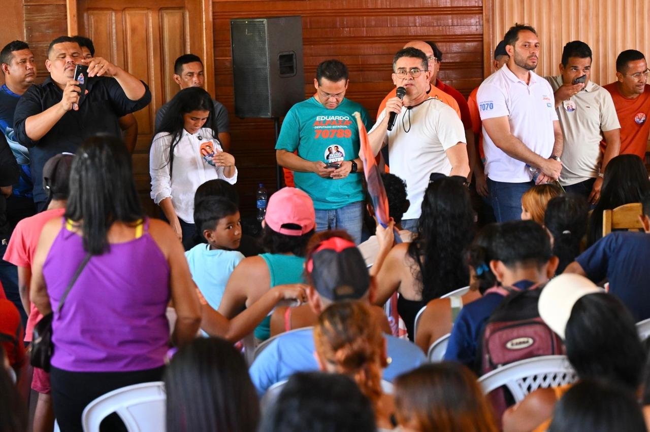David Almeida defende ramais produtivos em Manaquiri