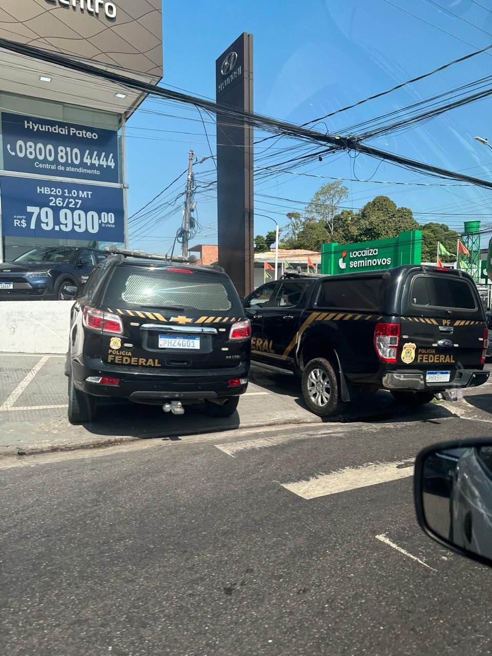 Movimentação incomum com relatos sobre PF é registrada perto da Aadesam em Manaus
