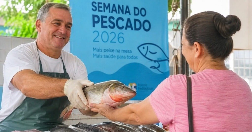 Campanha incentiva consumo de peixe uma vez por semana