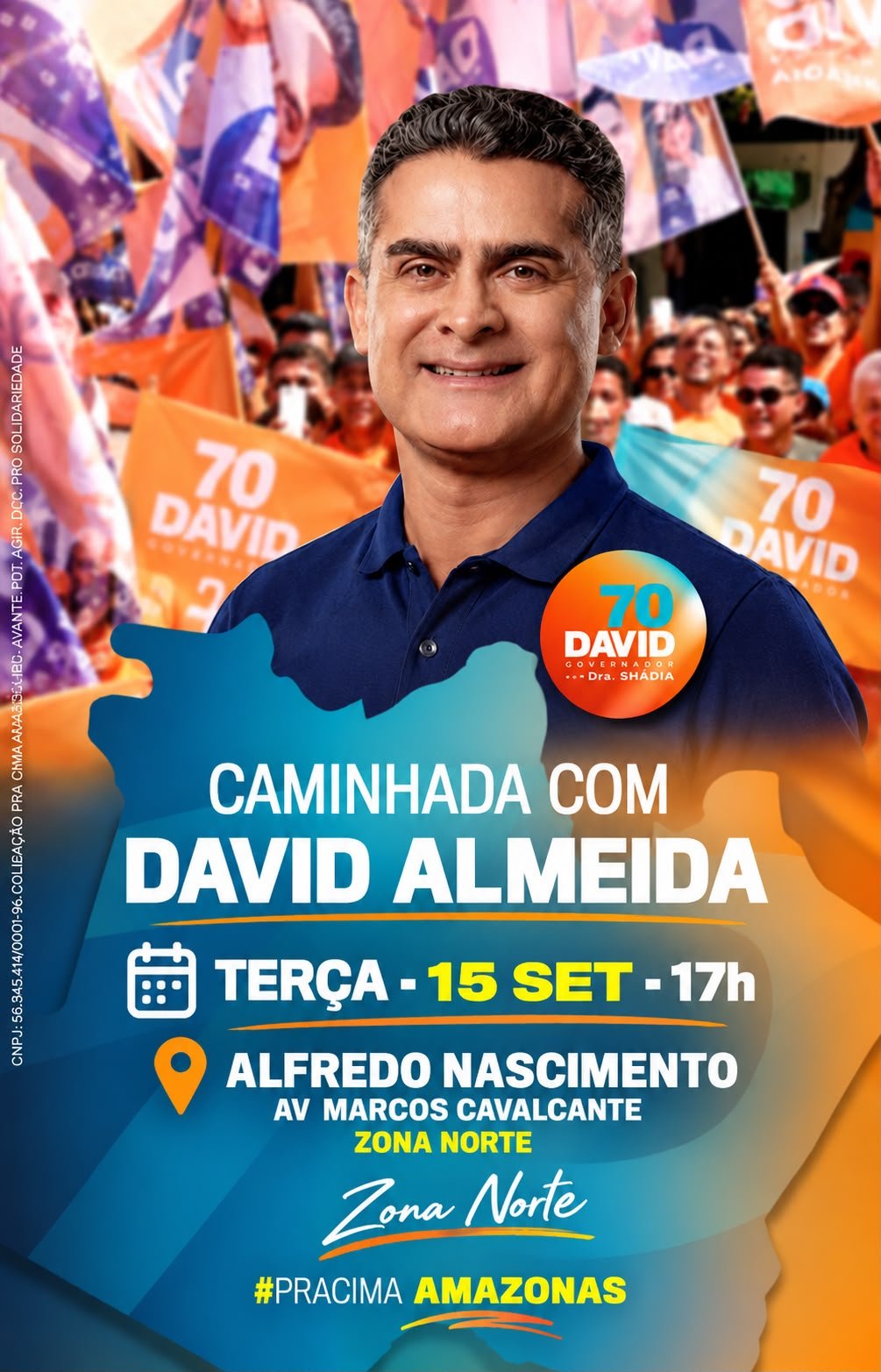 David Almeida apresenta plano para fortalecer produtores rurais no Amazonas
