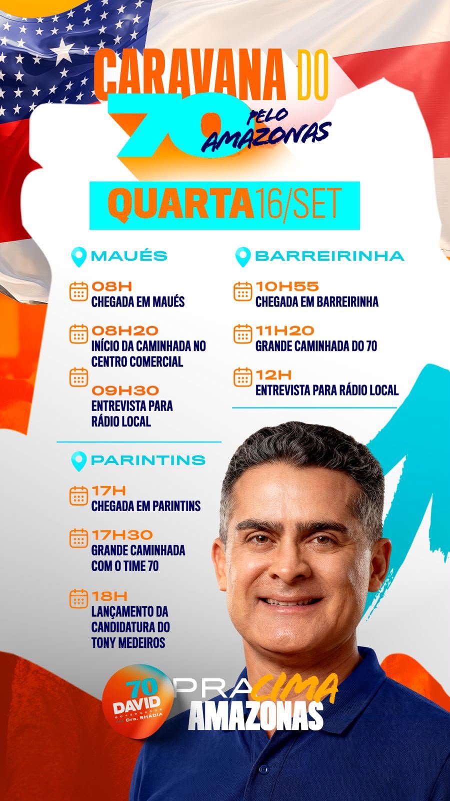 David Almeida leva propostas de emprego e renda a Maués, Barreirinha e Parintins