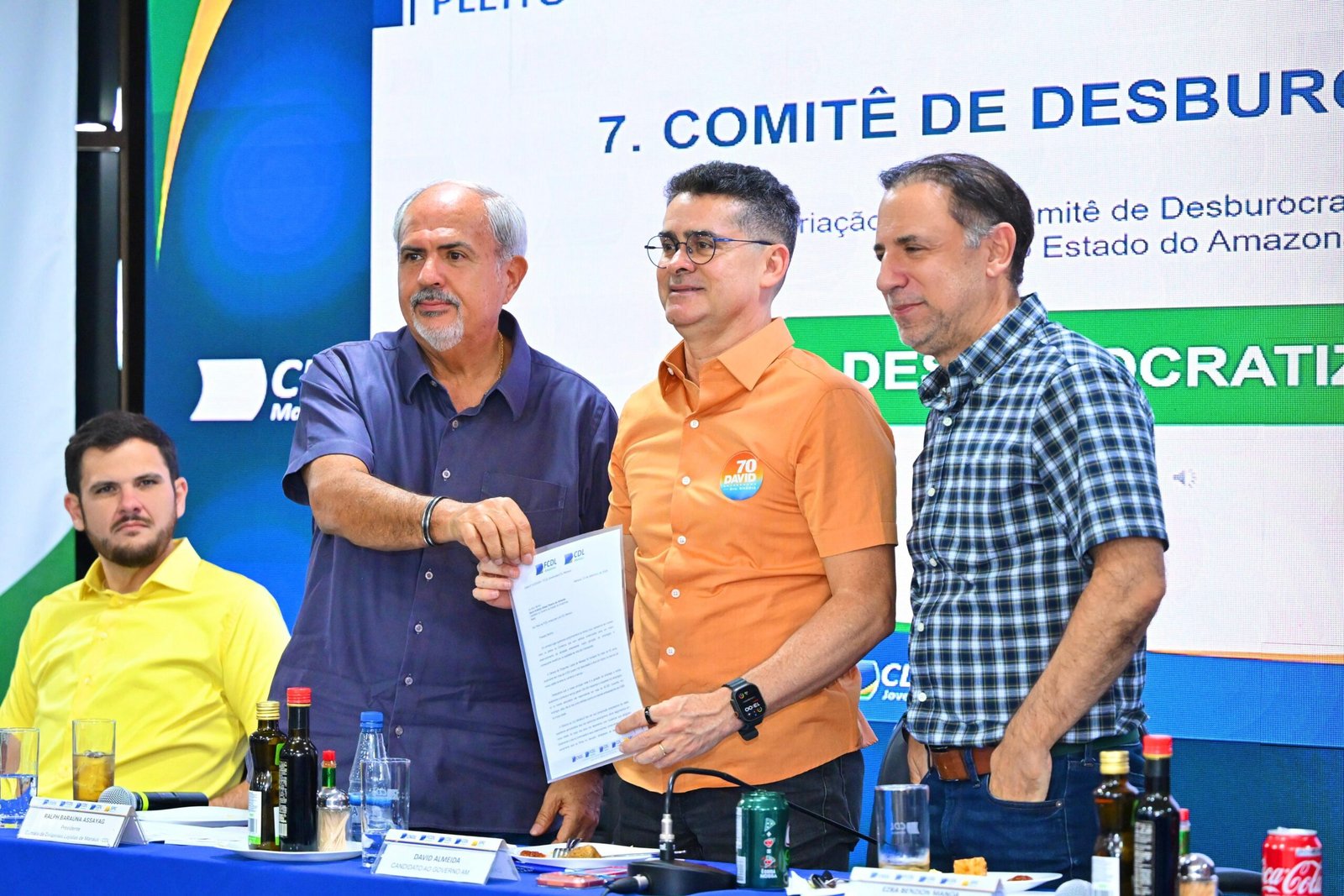 David diz que governador deve governar para capital e interior