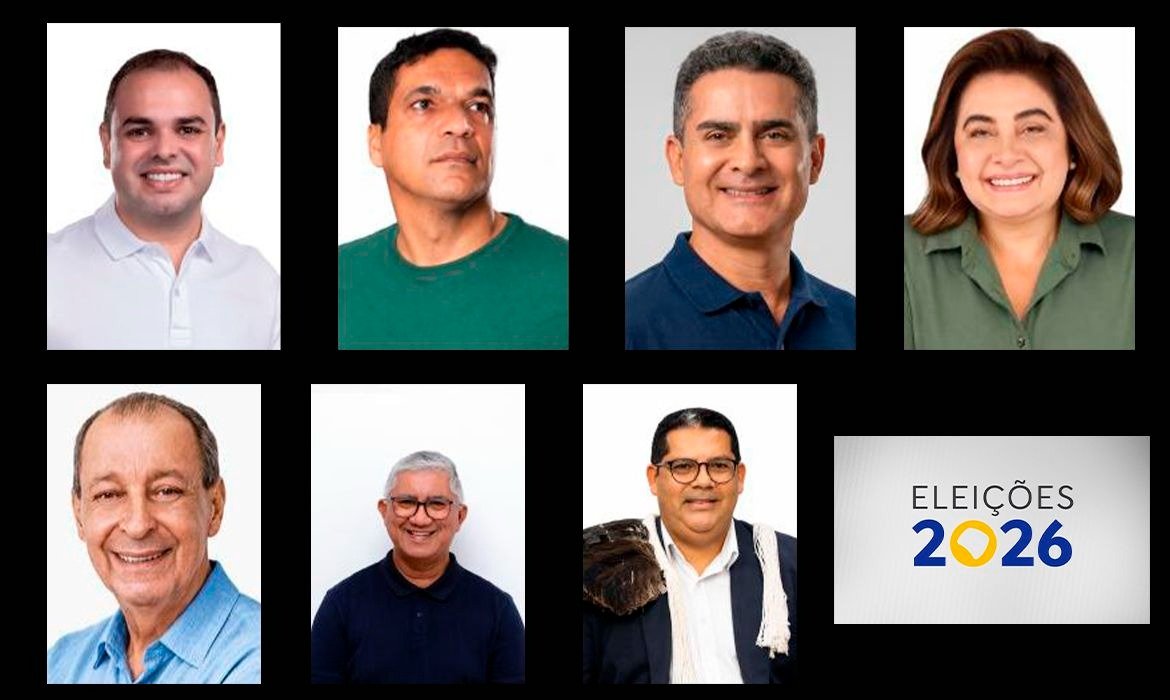 Eleição no Amazonas tem 7 candidatos ao cargo de governador